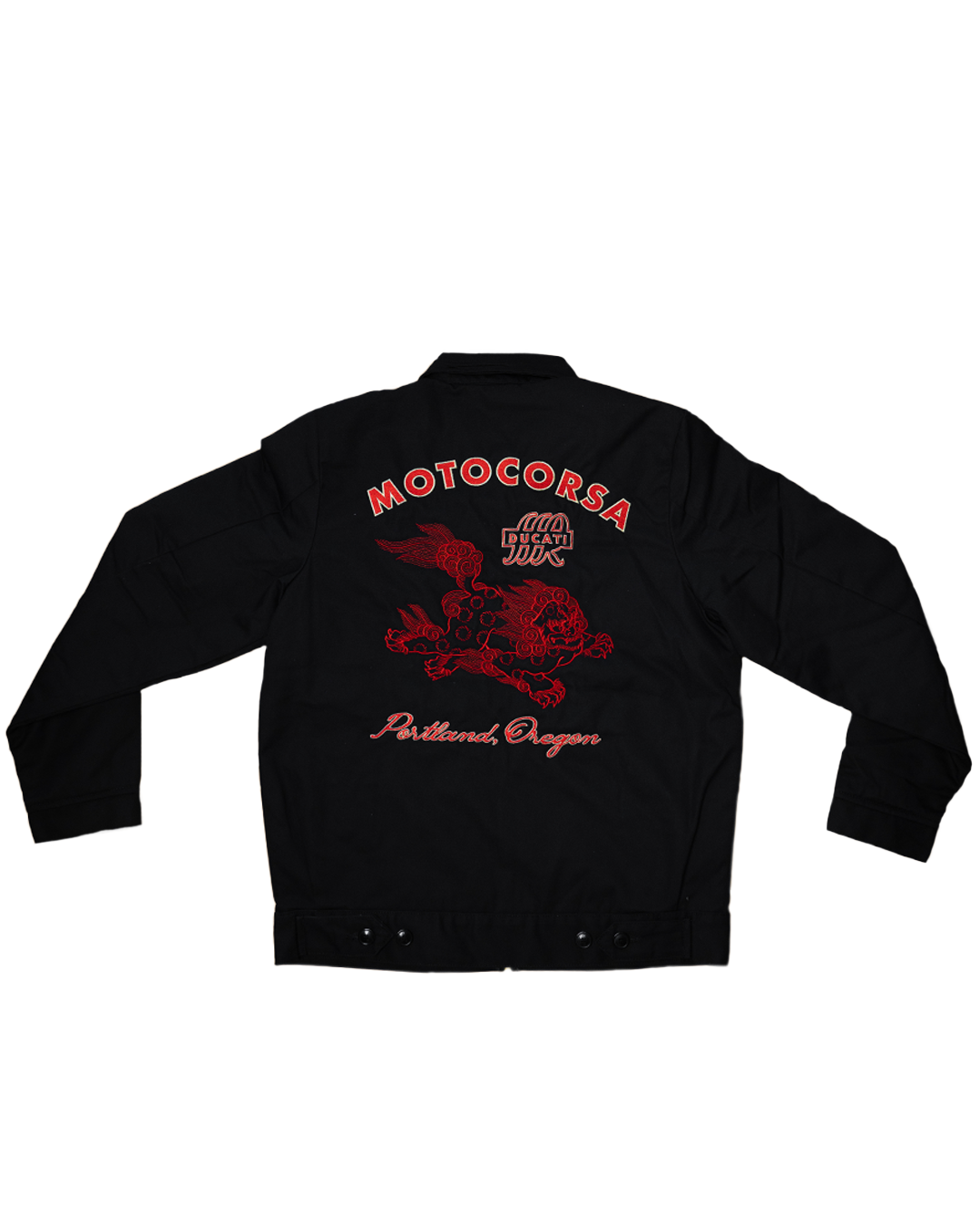 MotoCorsa x Drat Diestler Dickies Embroidered Work Jacket