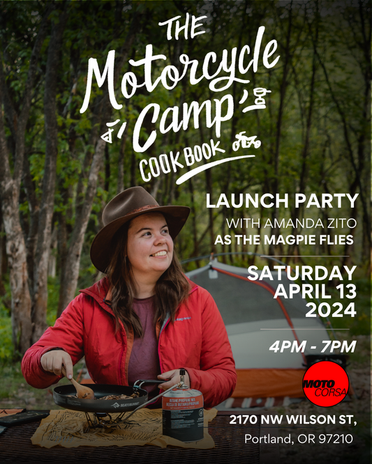 Motorcycle Camp Cookbook Party