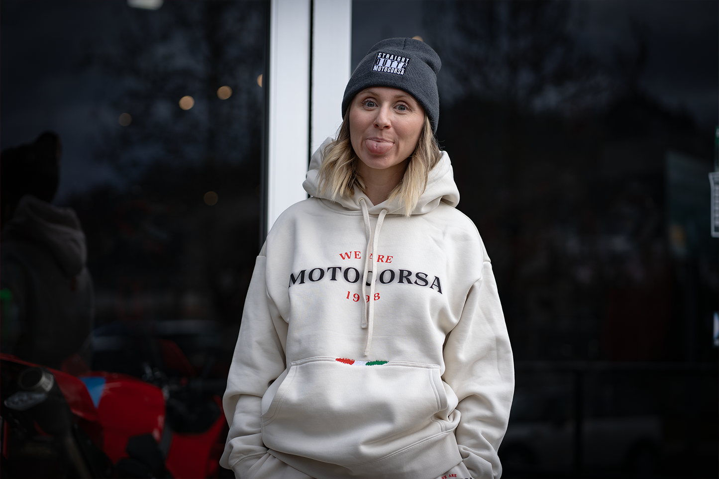 WE ARE MOTOCORSA JOGGERS