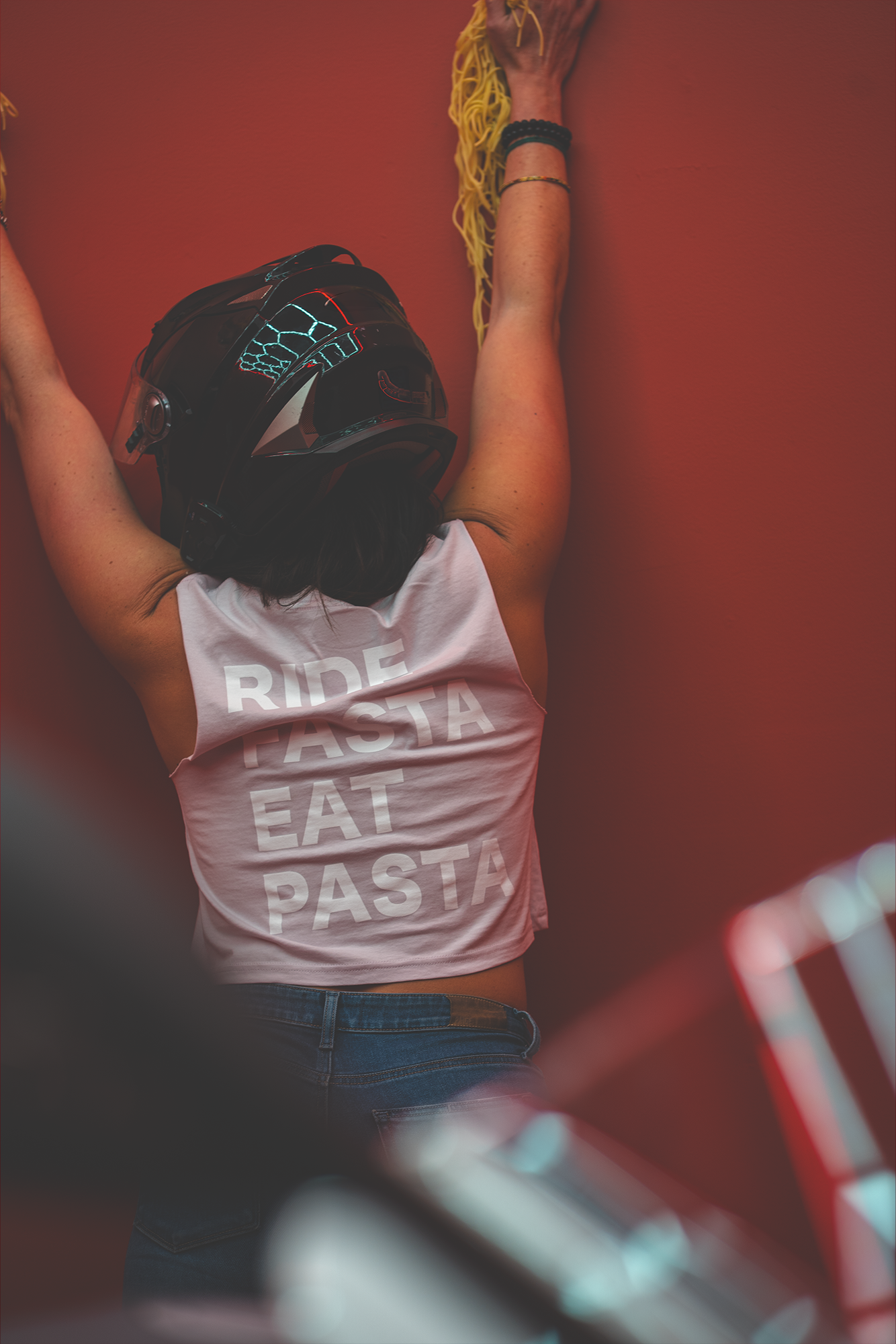 PASTA CROP TANK TOP
