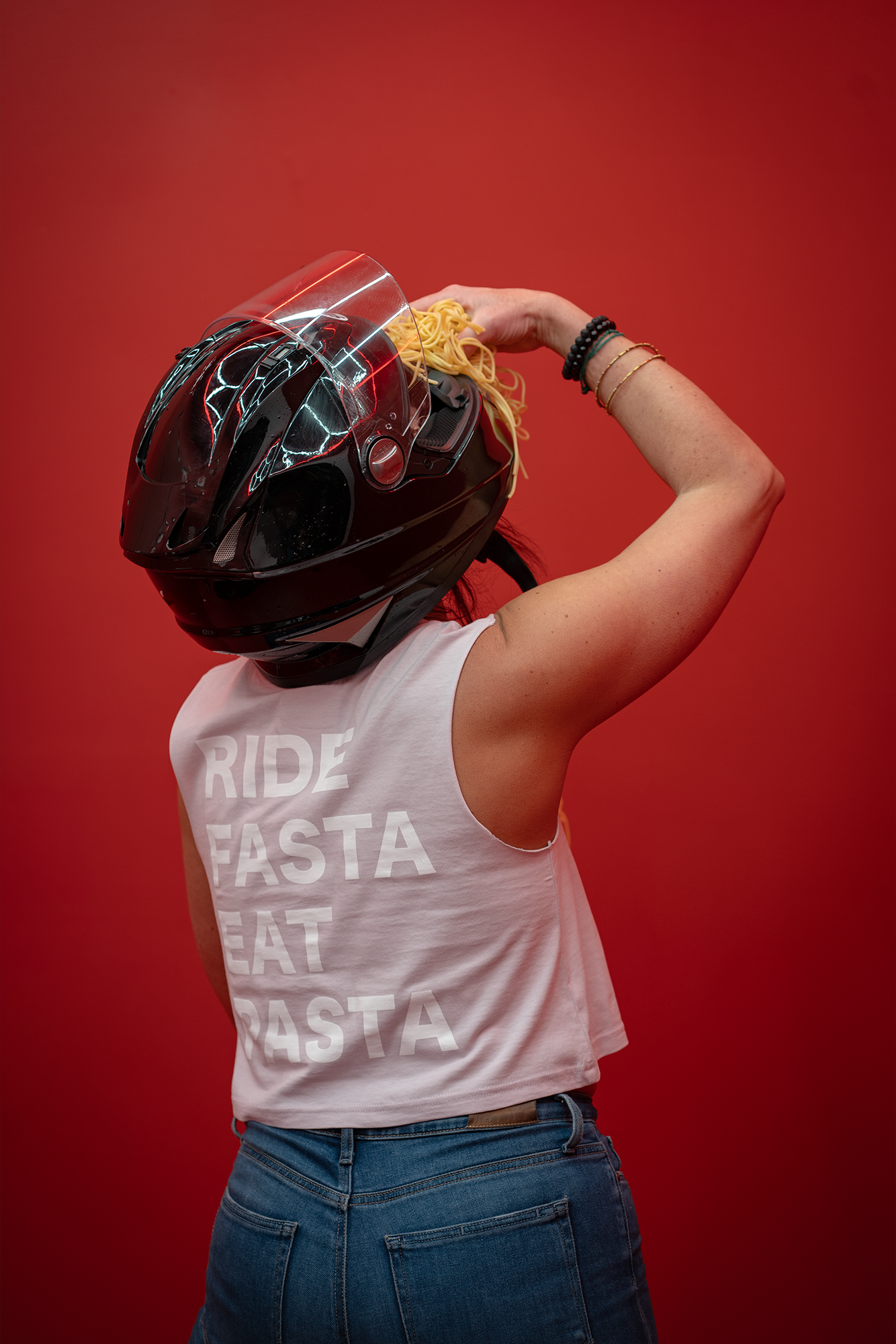 PASTA CROP TANK TOP