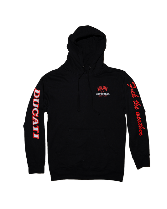 Motocorsa Checkered Flag Hoodie