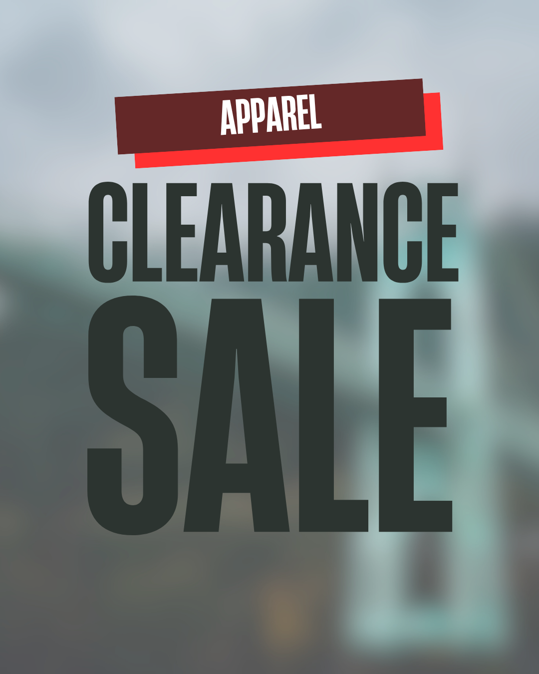 Clearance Sale