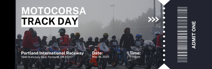 2025 Track Day: P.I.R : May 18