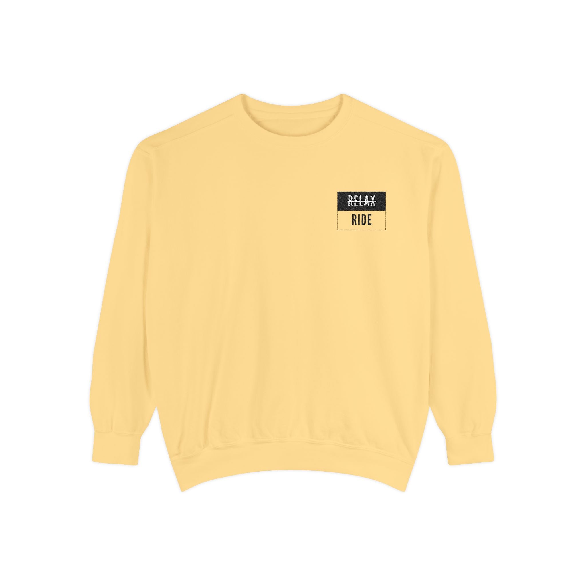 Break Comfort Zone Sweatshirt — Ride Instead of Couch