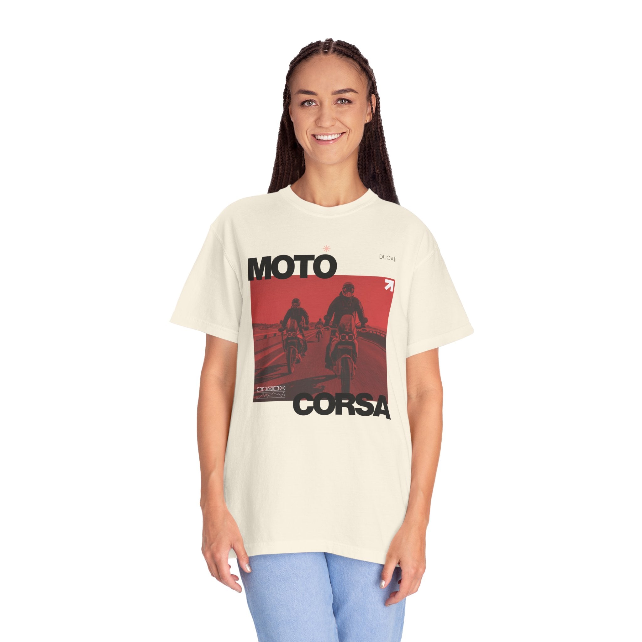 DesertX Ride 2026 MotoCorsa Oversized Tee