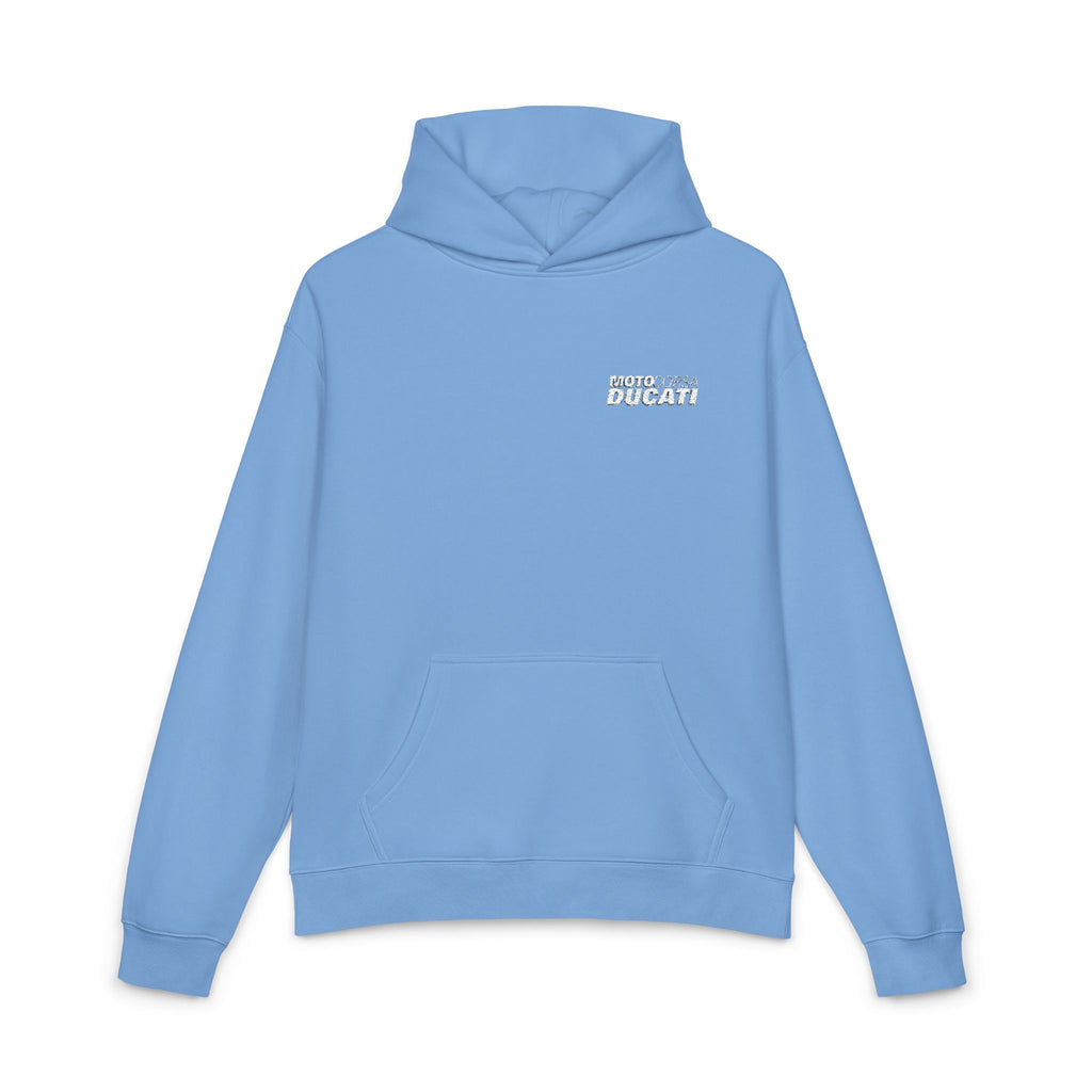 Midweight Hoodie - MotoCorsa Ducati - White Lettering