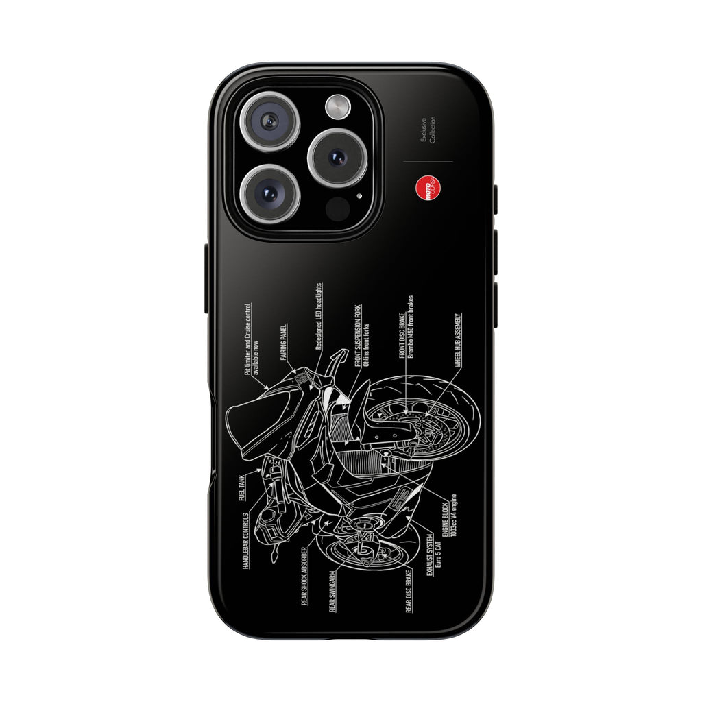 Panigale V4 Tough Phone Case — iPhone 16 Pro & Pro Max