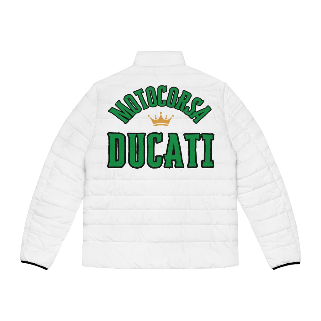 Ducati Motocorsa Quilted Puffer Jacket — Mens Motorcycle Puffer
