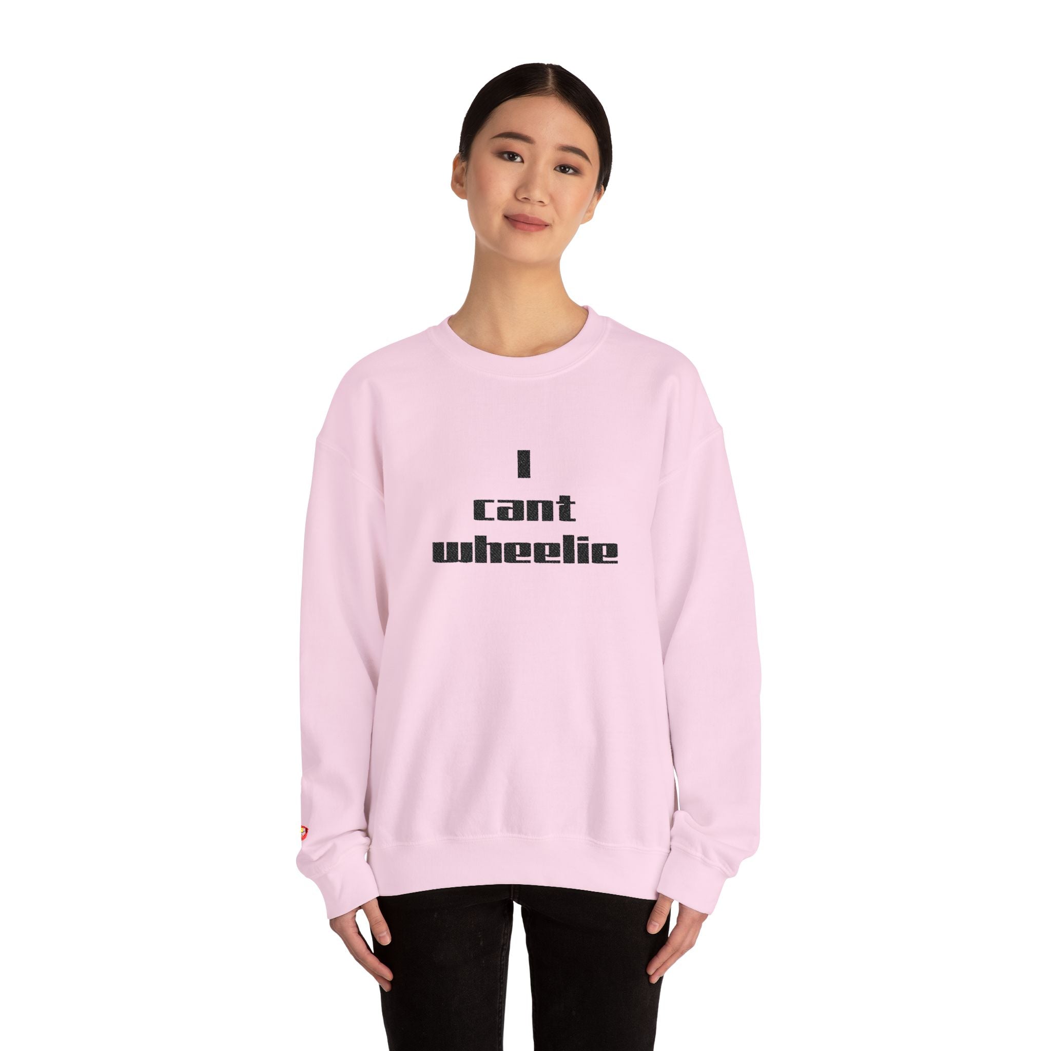 I Cant Wheelie - Crewneck Sweatshirt