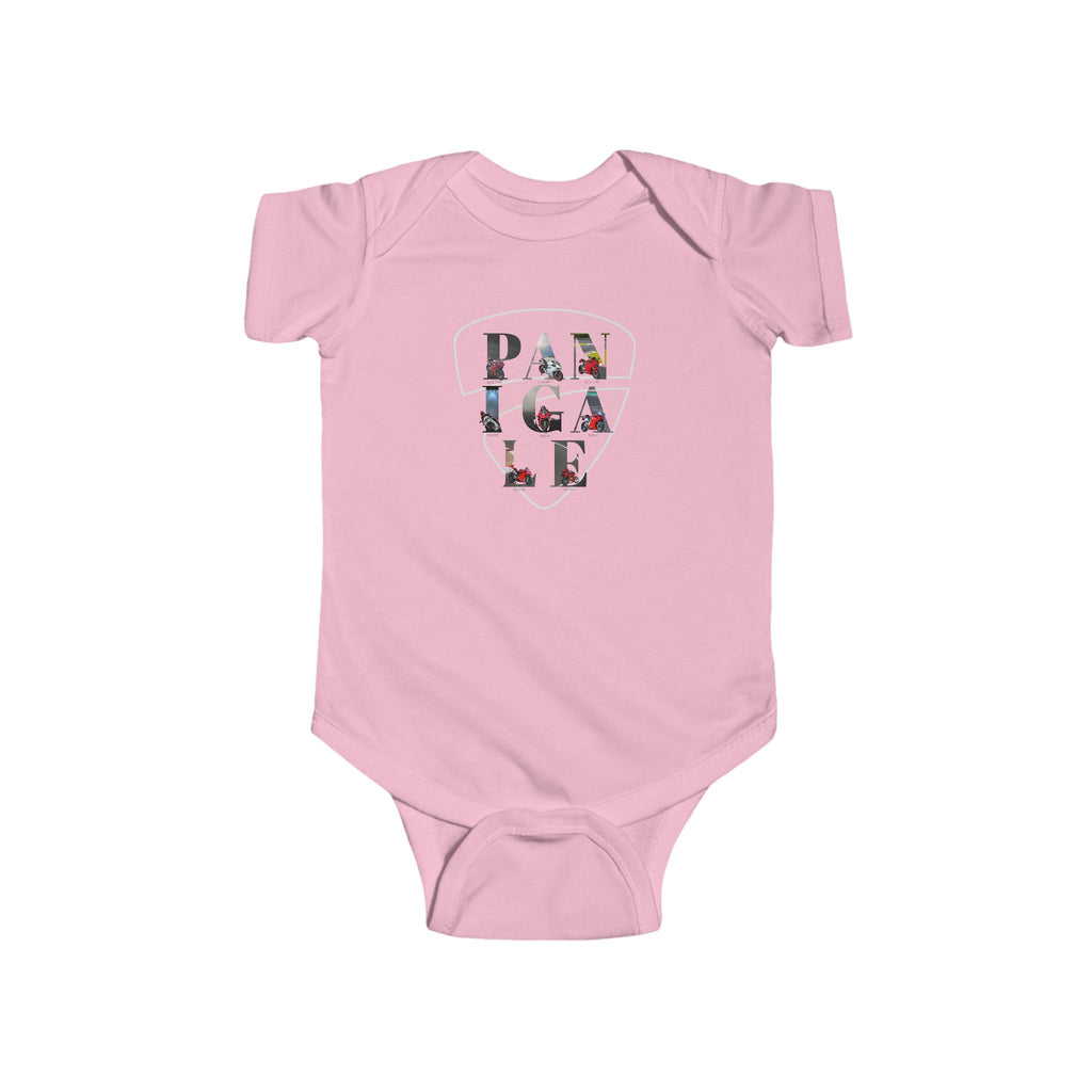 Panigale History Infant Bodysuit — Motorcycle Racing Onesie