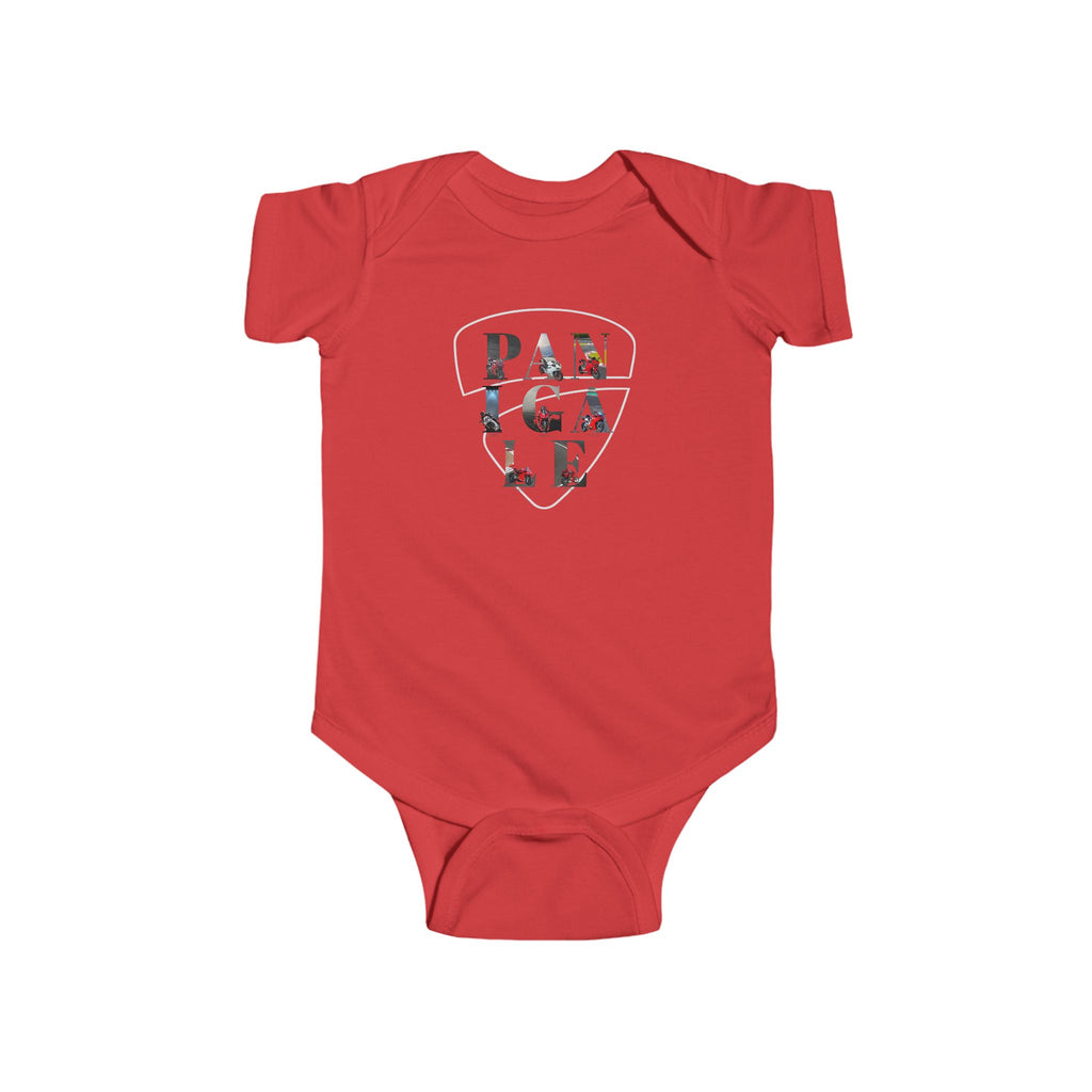 Panigale History Infant Bodysuit — Motorcycle Racing Onesie
