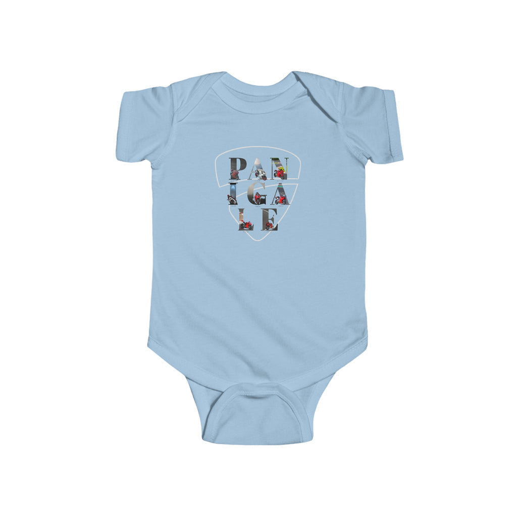 Panigale History Infant Bodysuit — Motorcycle Racing Onesie
