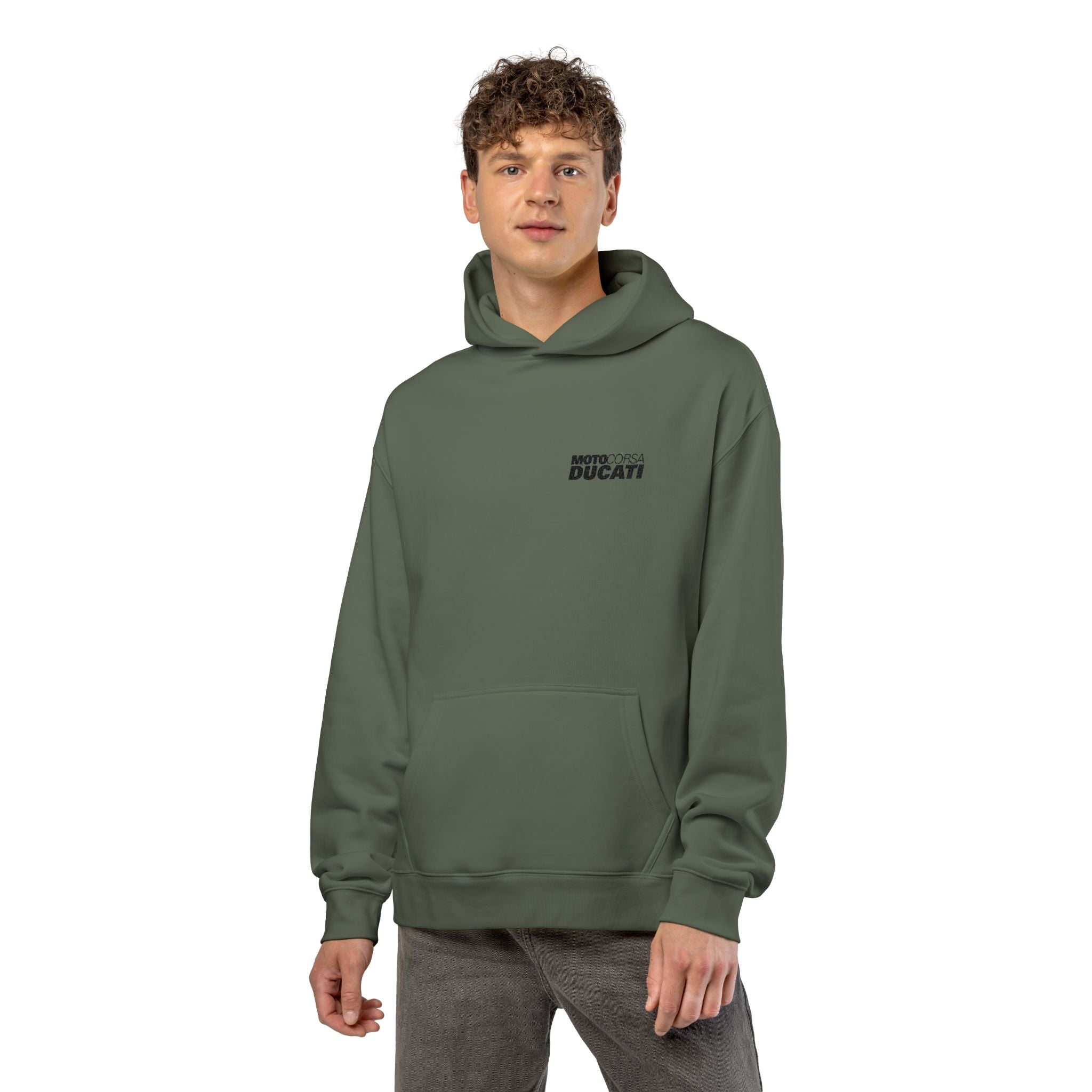 Relaxed Heavyweight Hoodie - MotoCorsa