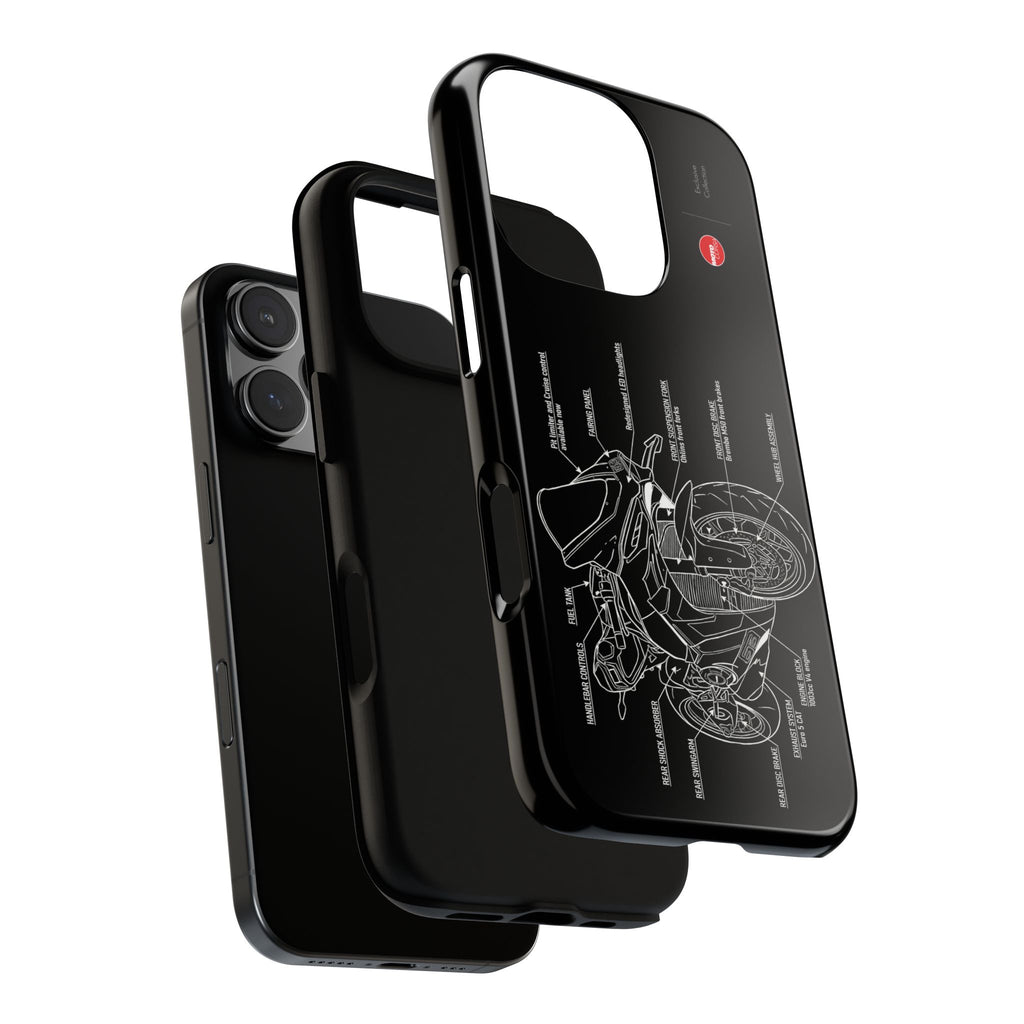 Panigale V4 Tough Phone Case — iPhone 16 Pro & Pro Max