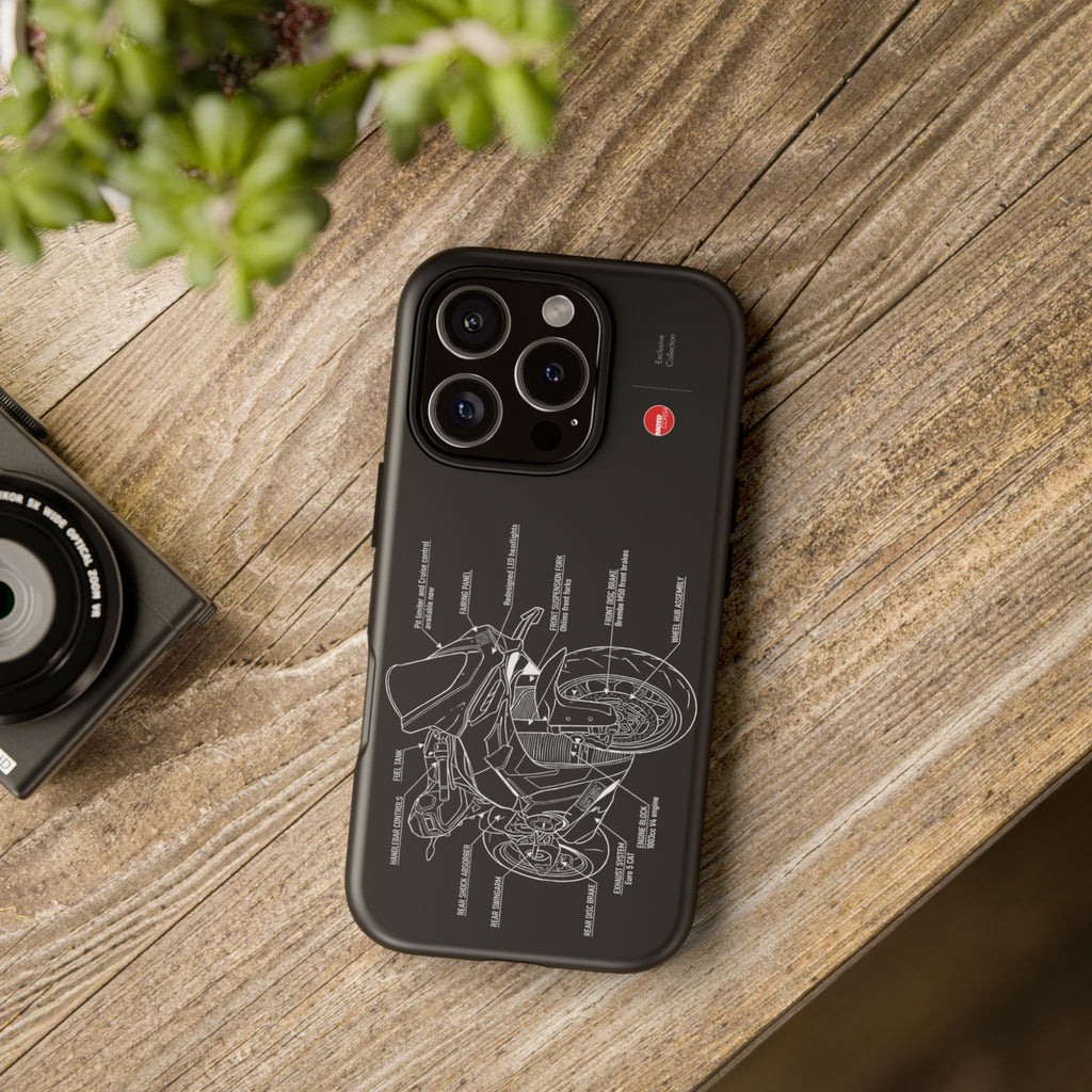 Panigale V4 Tough Phone Case — iPhone 16 Pro & Pro Max