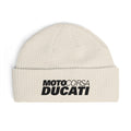 Ducati MotoCorsa Embroidered Cuff Beanie — Knit Winter Hat
