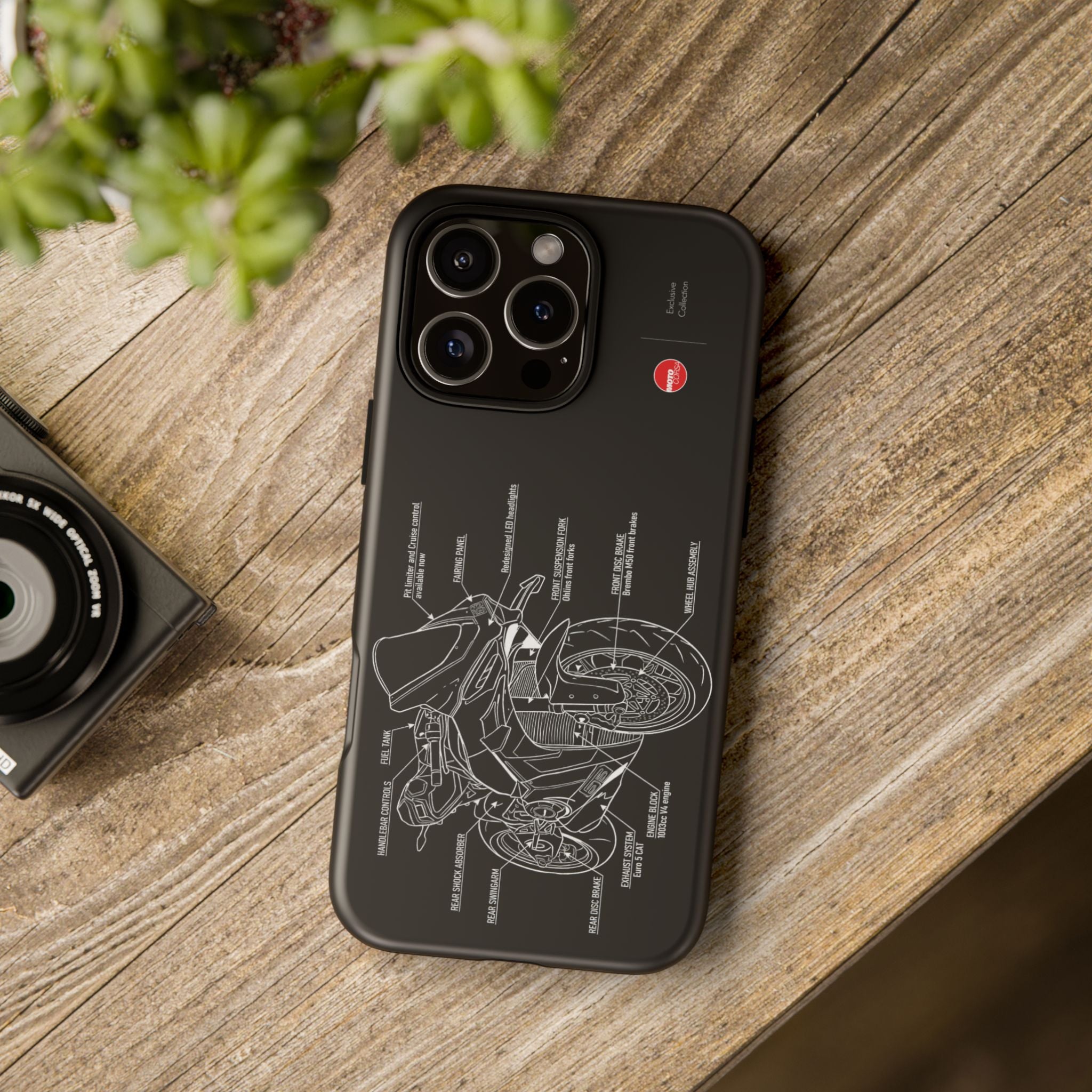 Panigale V4 Tough Phone Case — iPhone 16 Pro & Pro Max