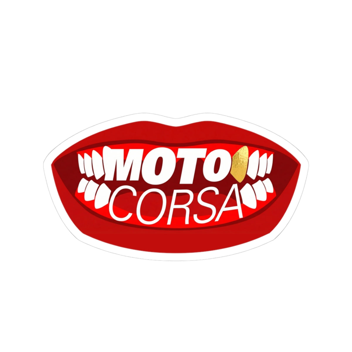MotoCorsa Word Of Mouth - Kiss-Cut Sticker