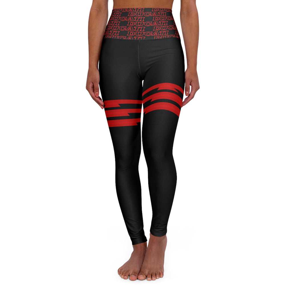 High-Waist Moto Yoga Leggings — MotoCorsa Exclusive Collection