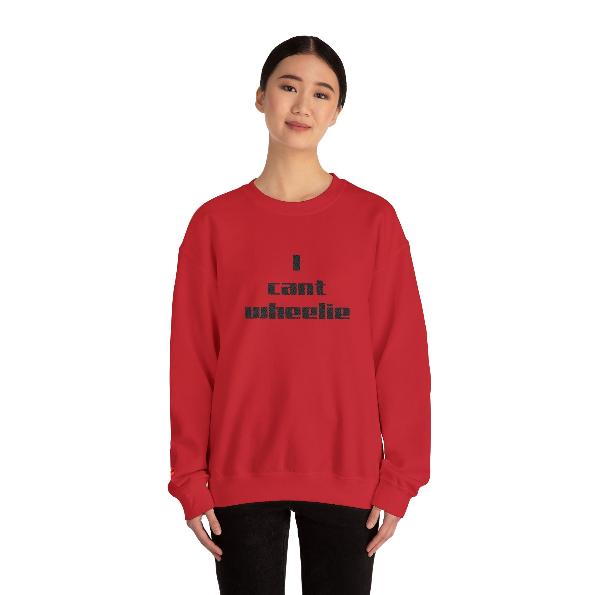I Cant Wheelie - Crewneck Sweatshirt