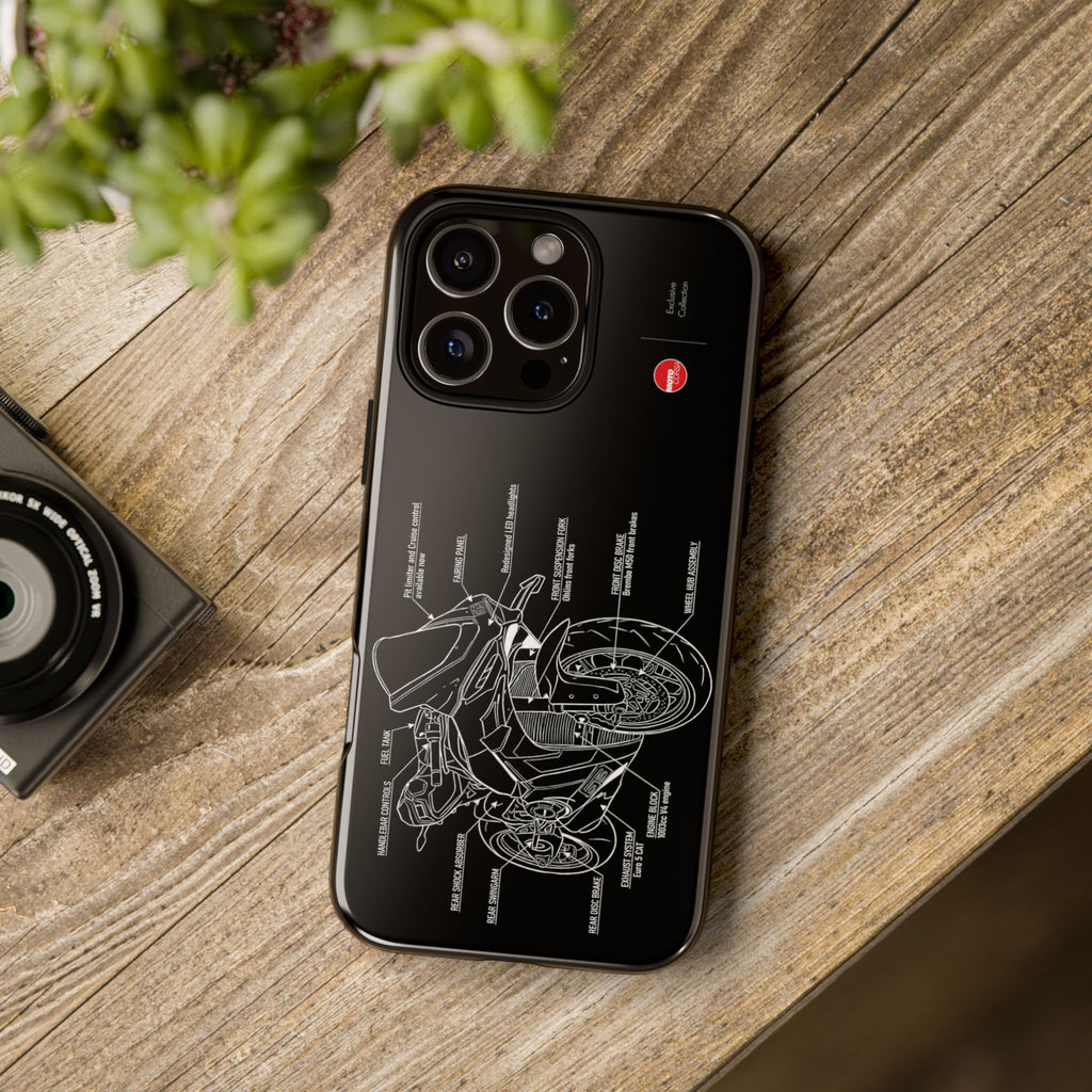 Panigale V4 Tough Phone Case — iPhone 16 Pro & Pro Max