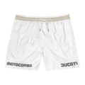 Ducati MotoCorsa Italian Boxing Swim Shorts — Men’s Mid-Length Beach Trunks