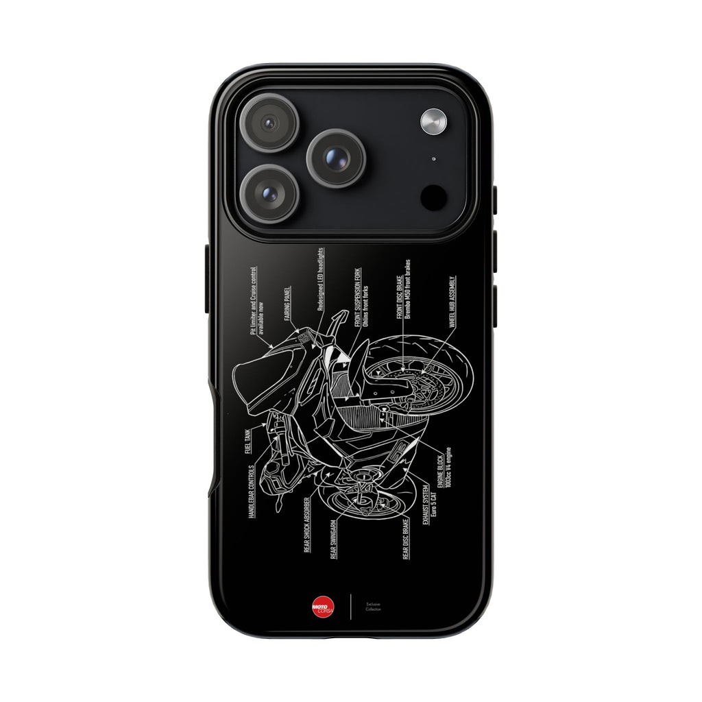 Panigale V4 iPhone 17 Pro & Pro Max Tough Case — Motocorsa Exclusive