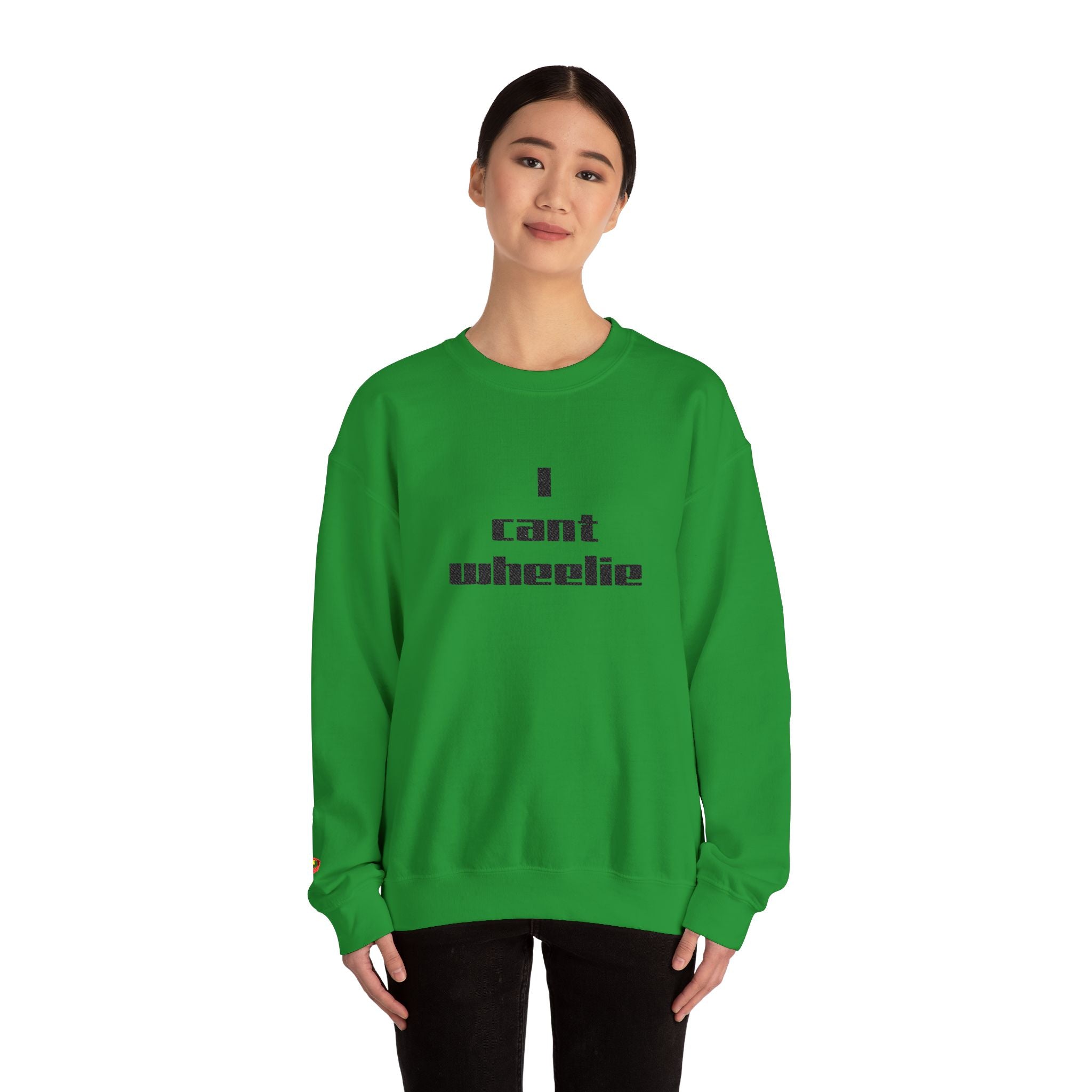 I Cant Wheelie - Crewneck Sweatshirt
