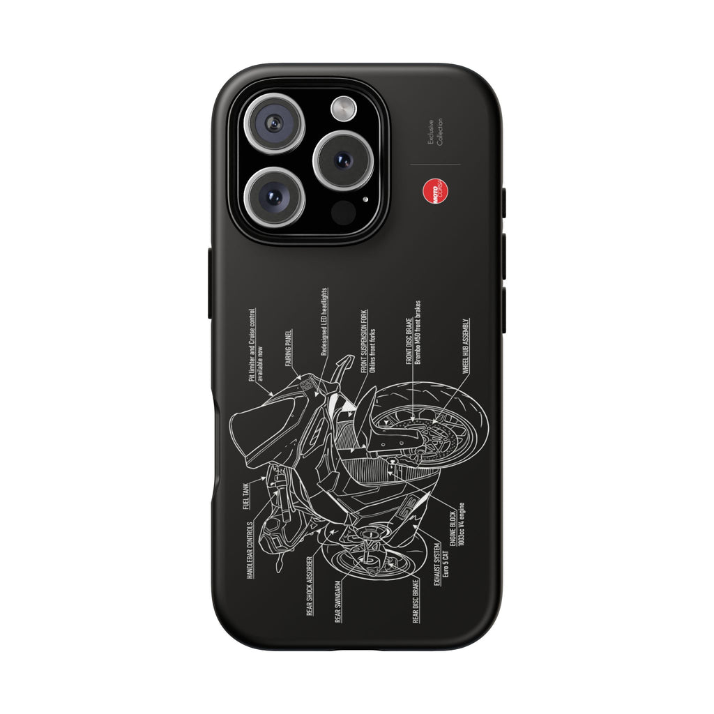 Panigale V4 Tough Phone Case — iPhone 16 Pro & Pro Max