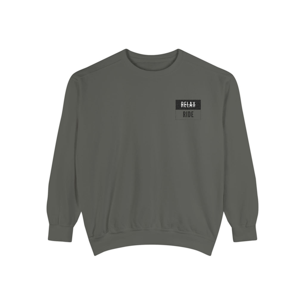 Break Comfort Zone Sweatshirt — Ride Instead of Couch