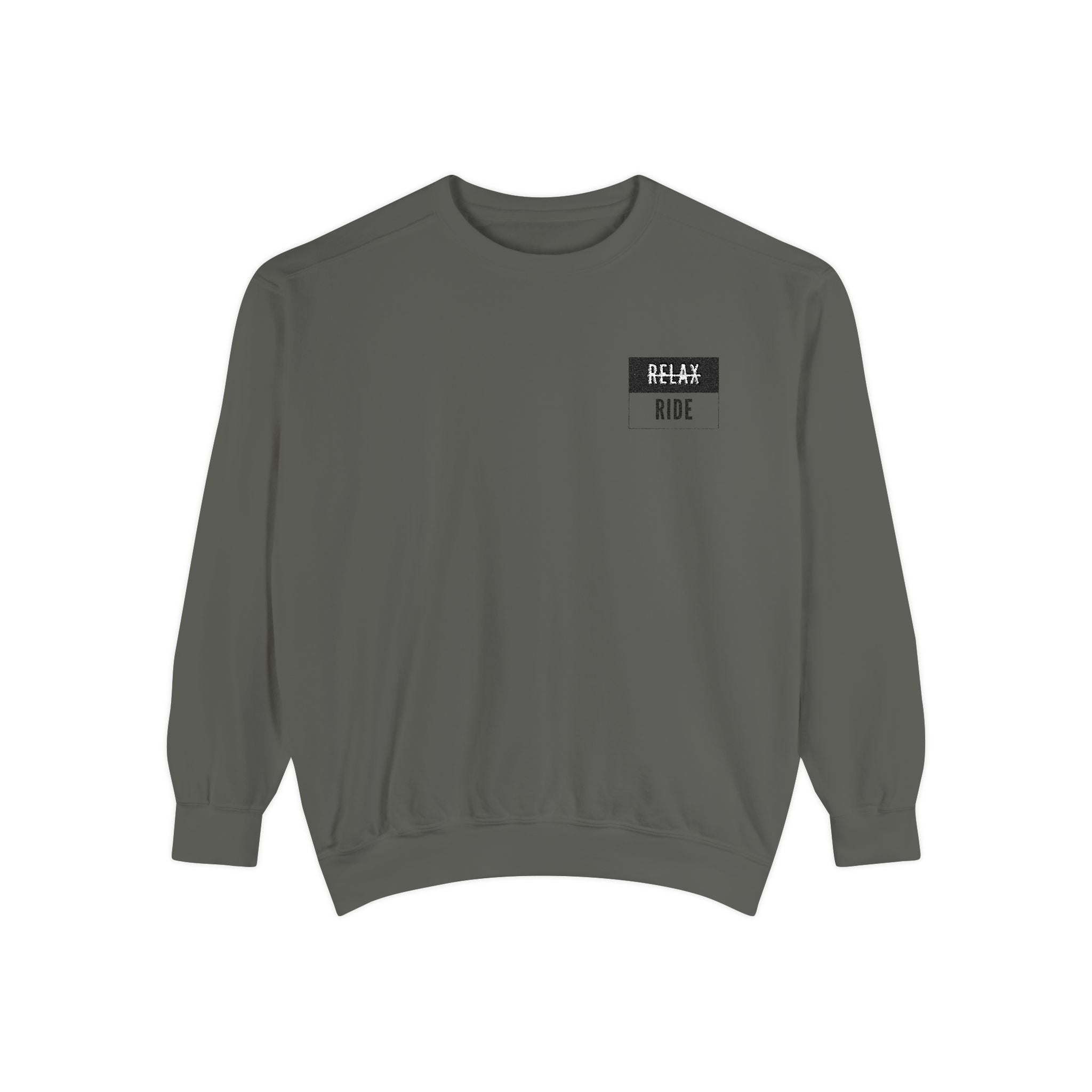 Break Comfort Zone Sweatshirt — Ride Instead of Couch