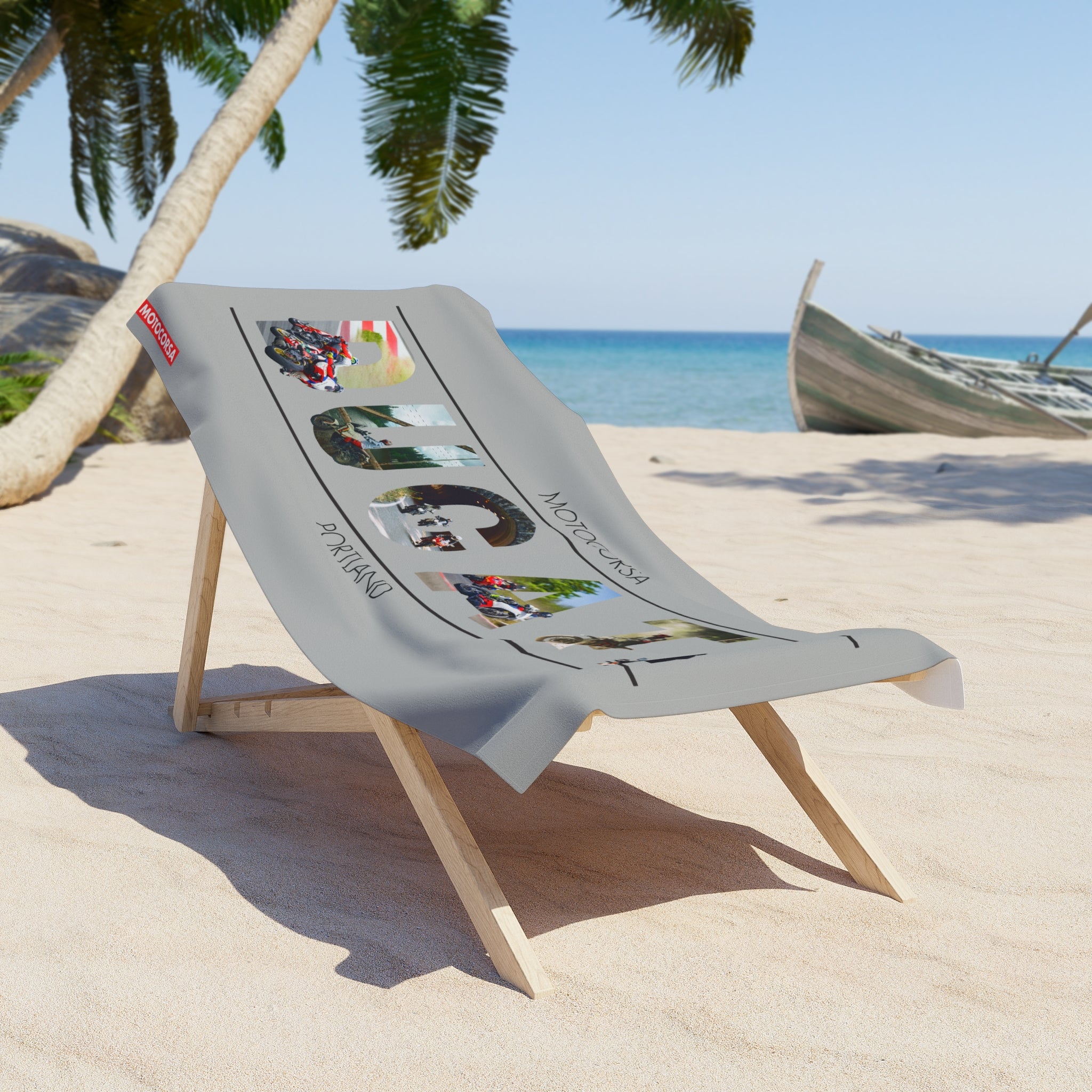 MotoCorsa Beach Towel — 2026 Collection