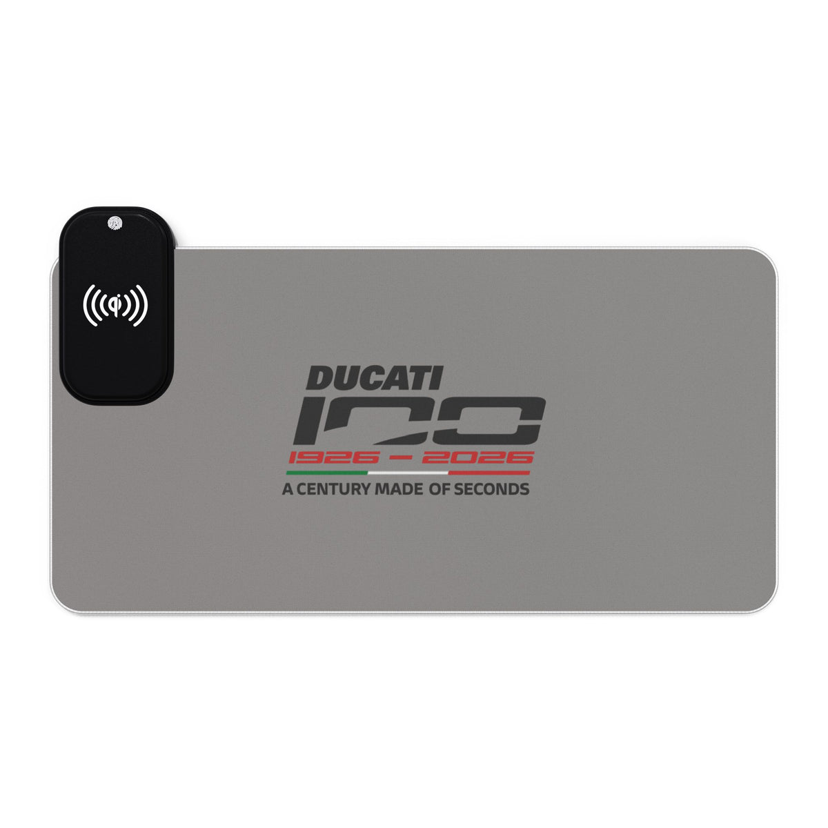 Ducati 100 Year Design - LED Wireless Charging Gaming Mouse Pad