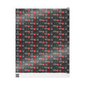 Racing Gift Wrap Paper – Speedway Flags & Vintage Car Icons Gift Wrap Roll