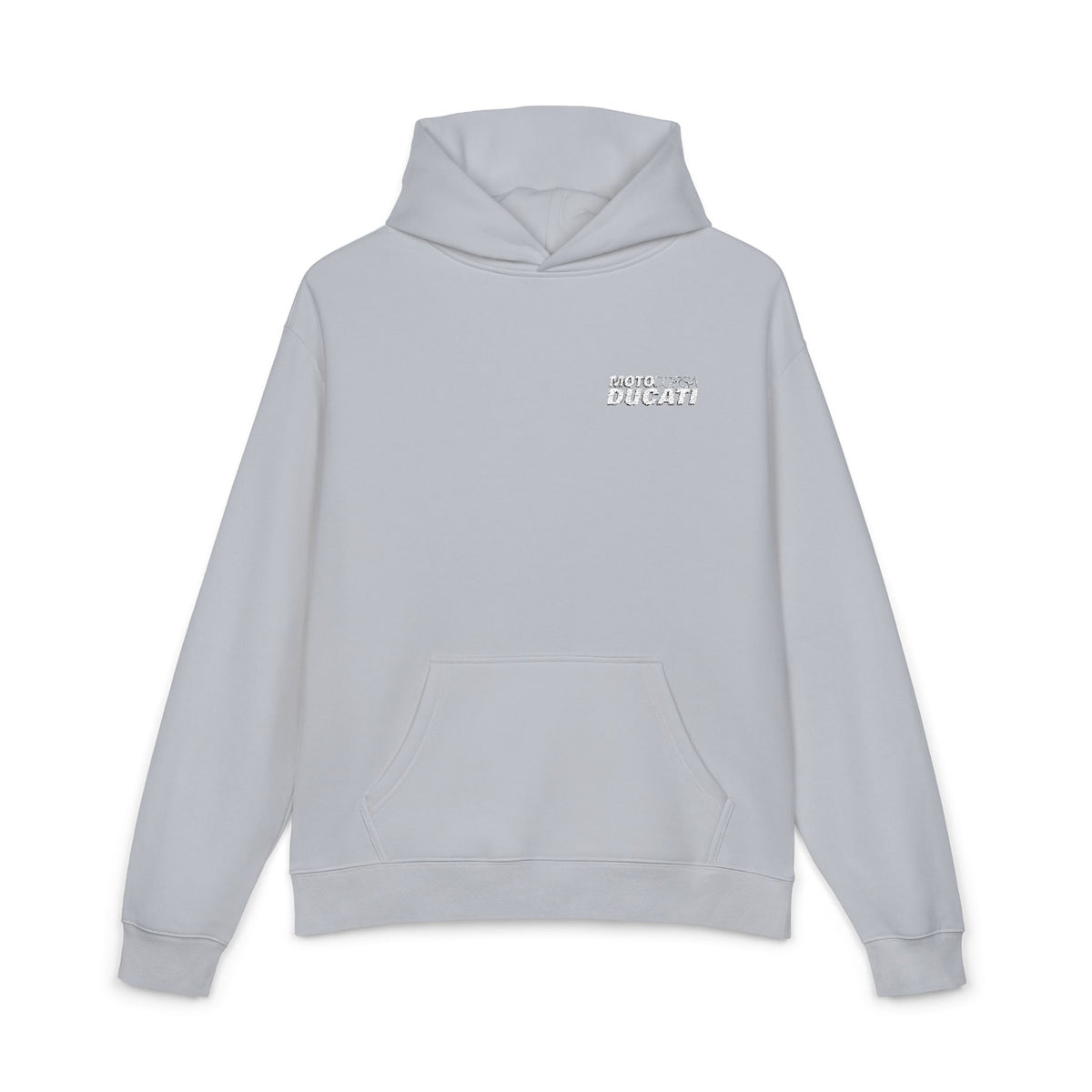 Midweight Hoodie - MotoCorsa Ducati - White Lettering