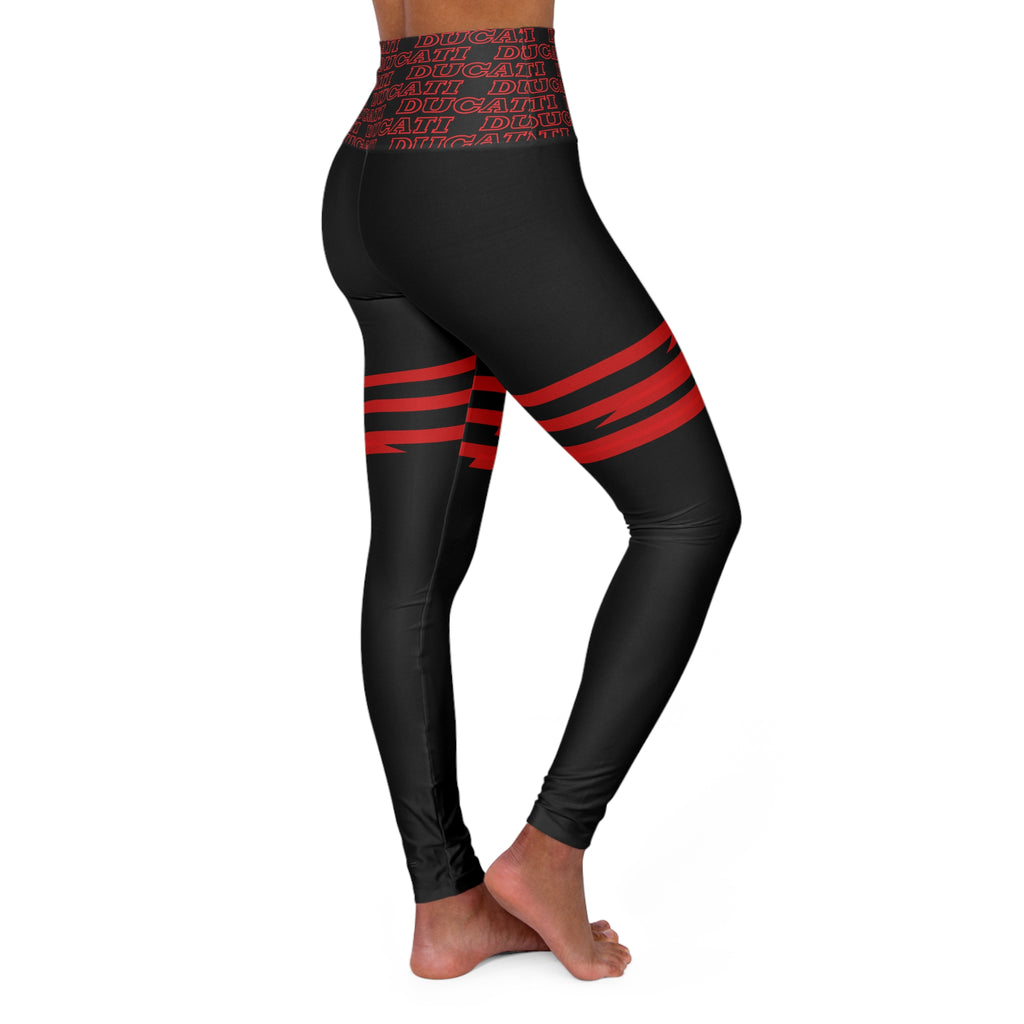High-Waist Moto Yoga Leggings — MotoCorsa Exclusive Collection