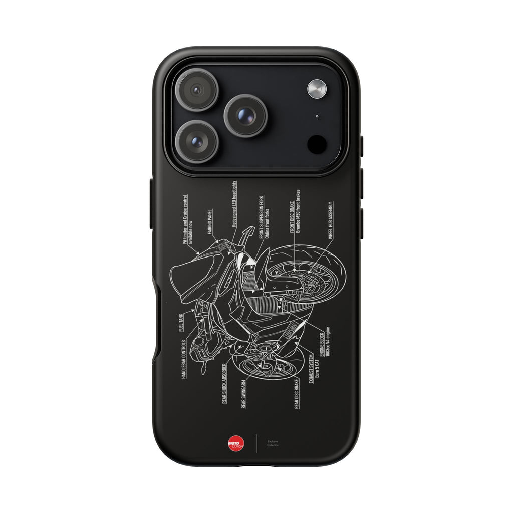 Panigale V4 iPhone 17 Pro & Pro Max Tough Case — Motocorsa Exclusive