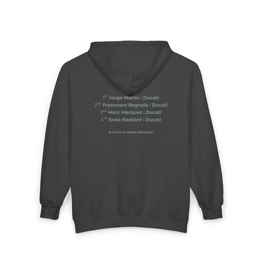 Full-Zip Hoodie “Nobody’s Perfect” — Vintage Style Zip-Up Sweatshirt