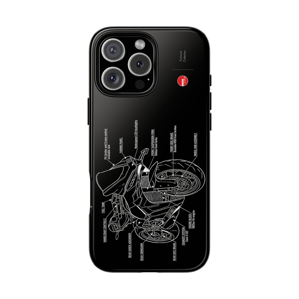 Panigale V4 Tough Phone Case — iPhone 16 Pro & Pro Max