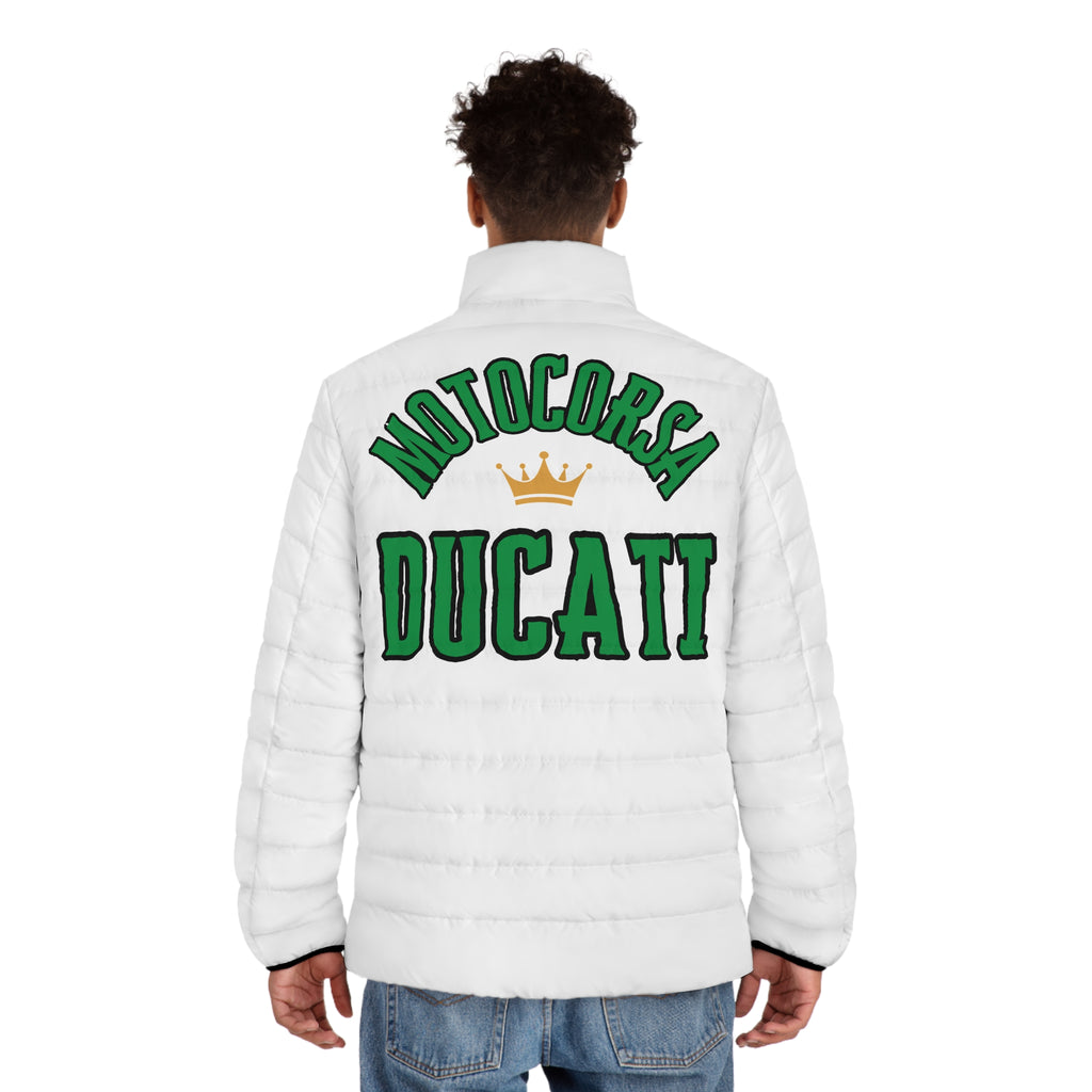 Ducati Motocorsa Quilted Puffer Jacket — Mens Motorcycle Puffer