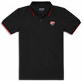 DC LOGO BLACK POLO