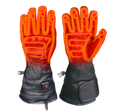 7 V Hard Knuckle Battery Heated Gloves