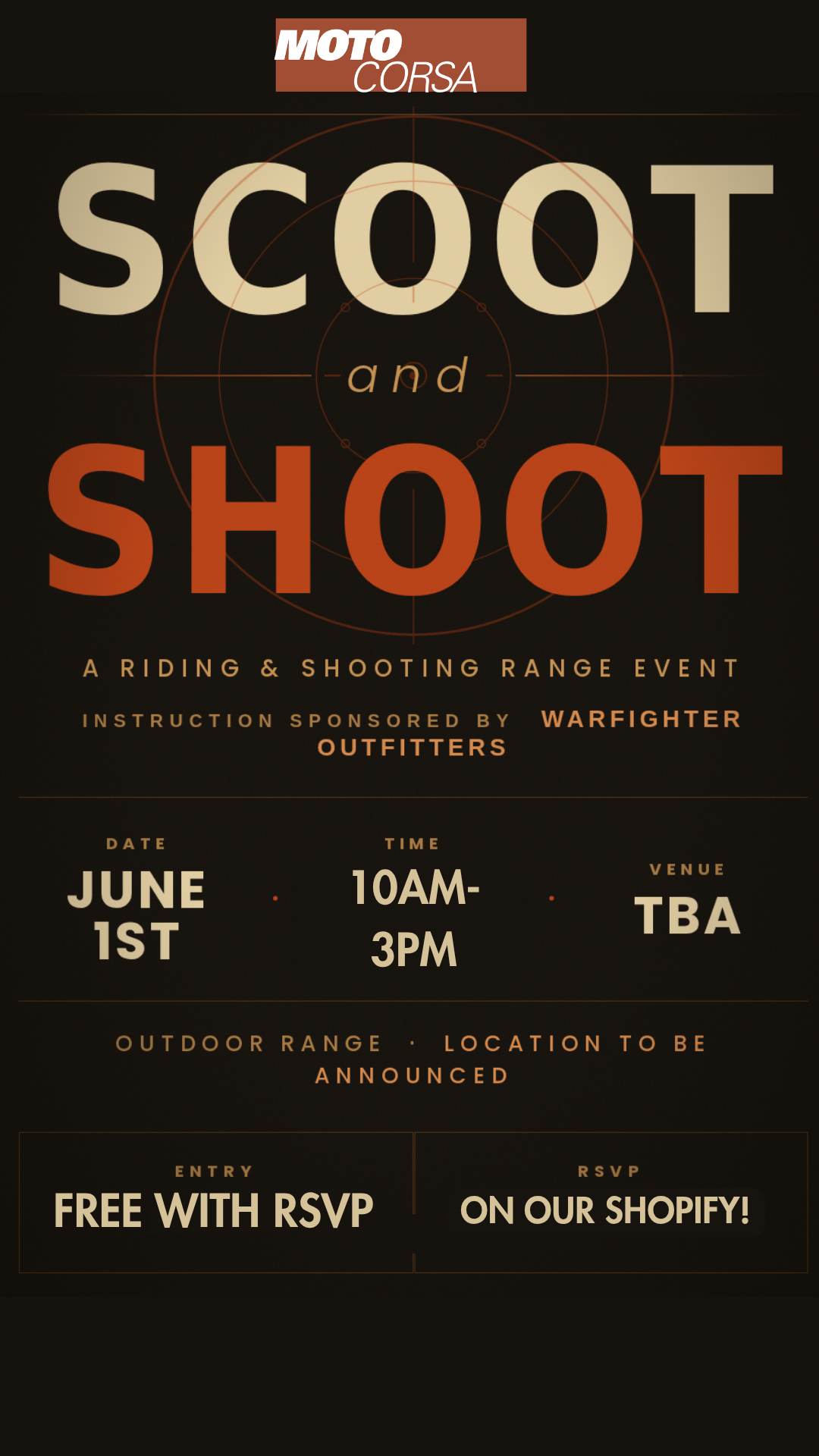 Scoot & Shoot: Ride out to Shoot