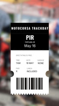 PIR Trackday - May 16 - MotoCorsa