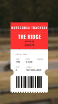 The Ridge Trackday - June 6 - MotoCorsa