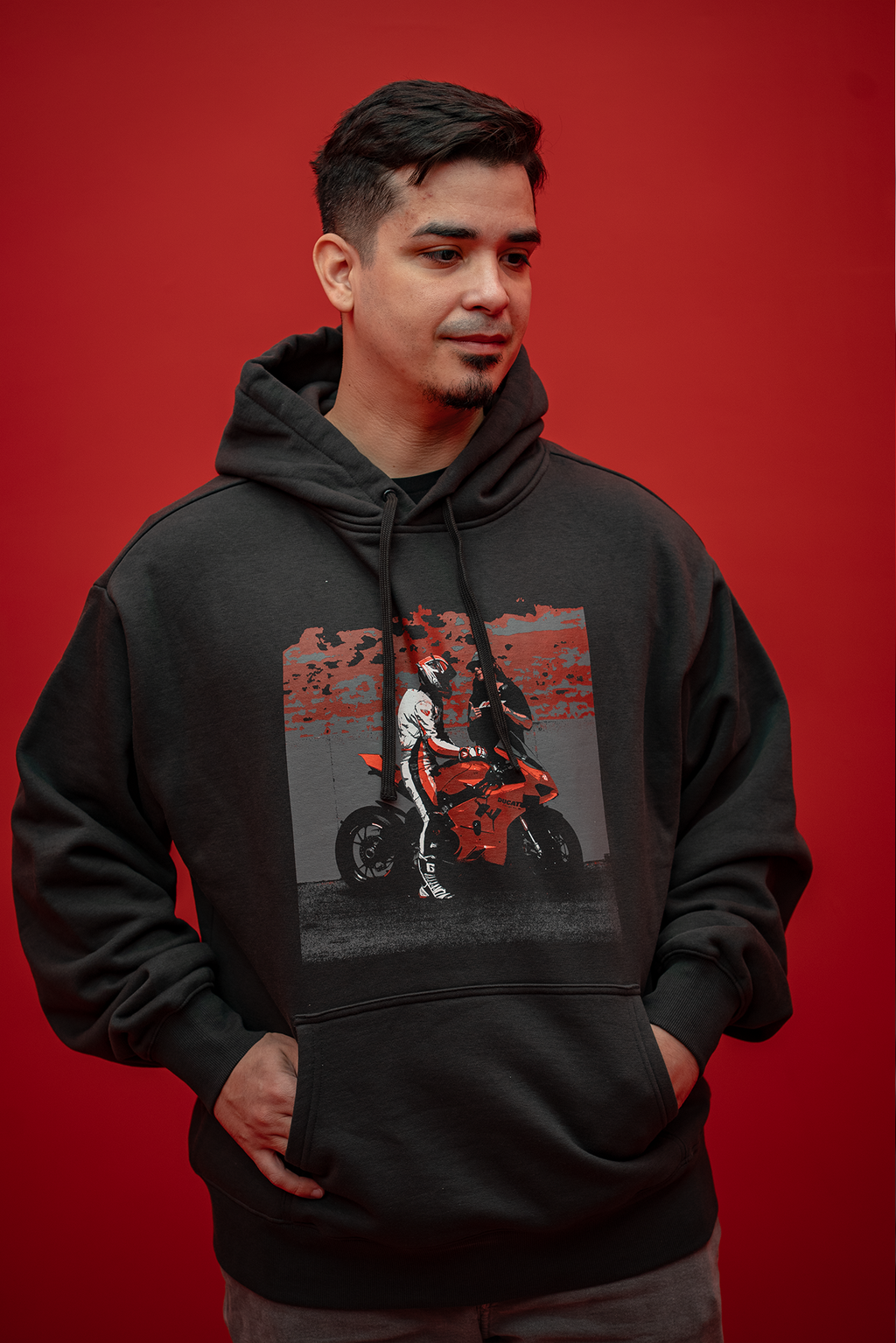 PANIGALE POSTER HOODIE