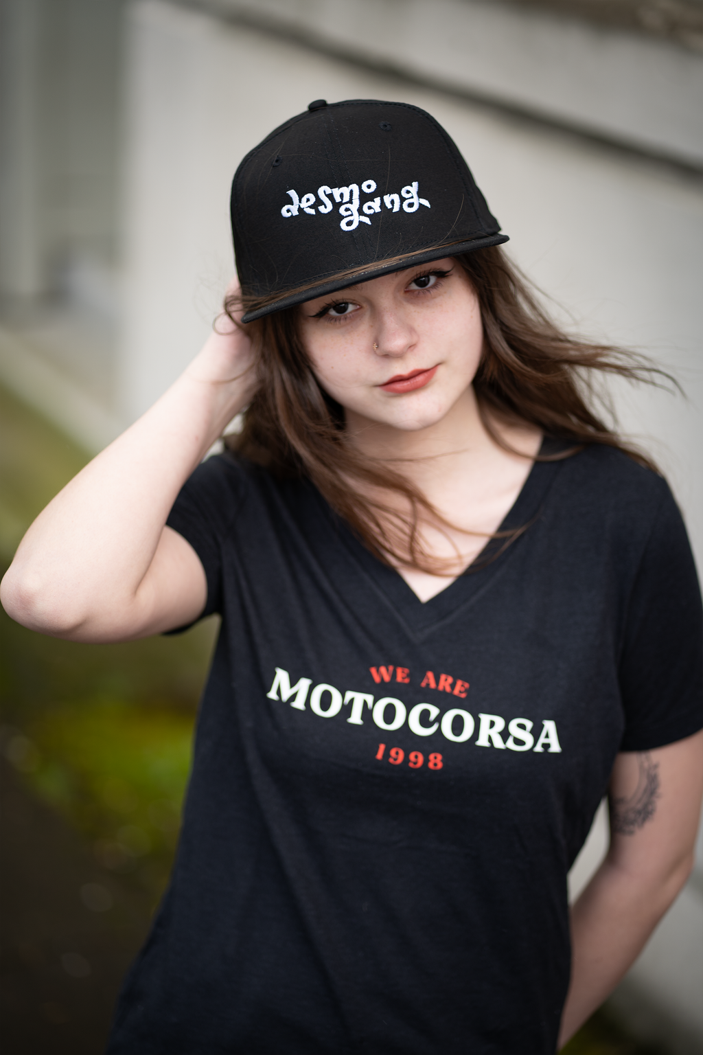 WE ARE MOTOCORSA V-NECK