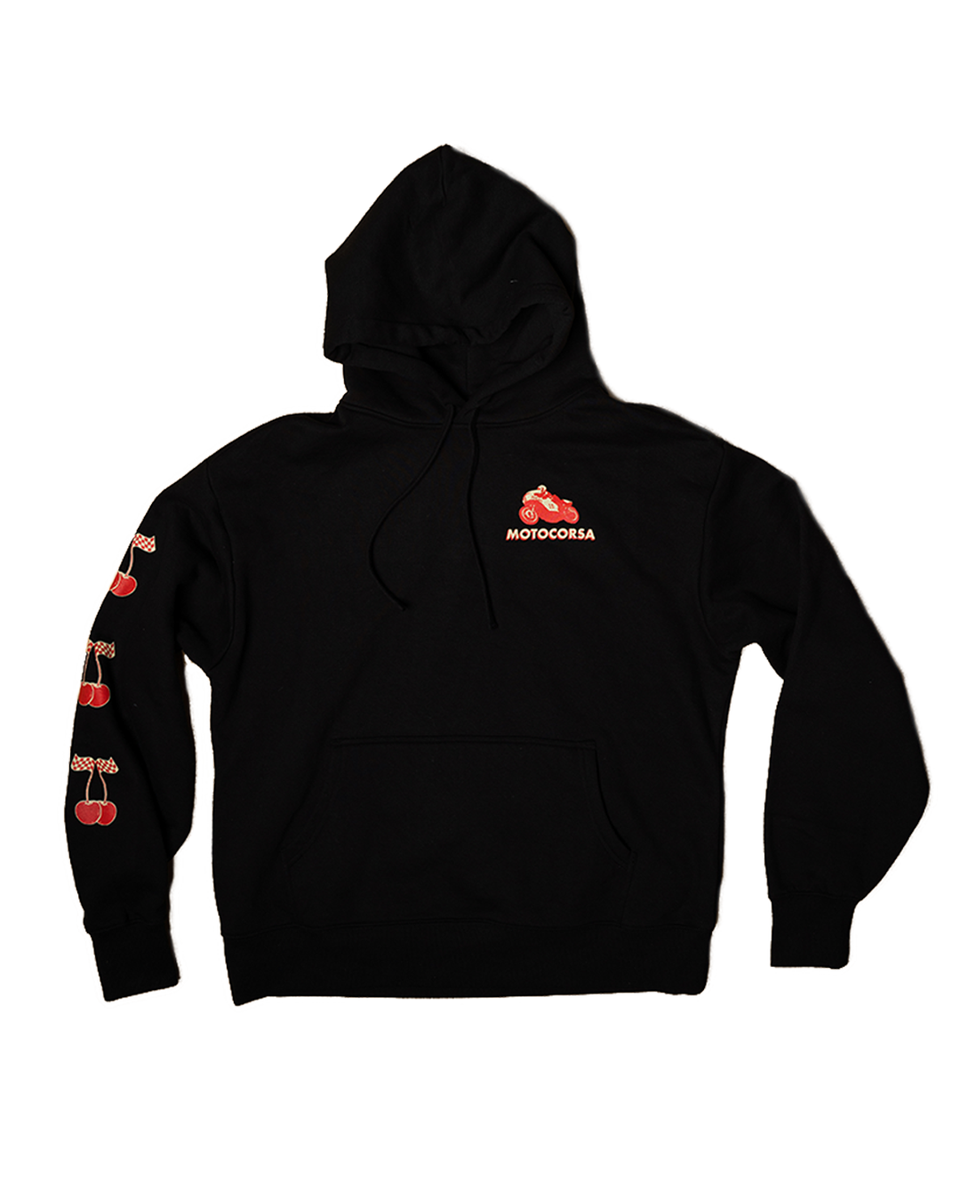 MotoCorsa Red Paul Heavyweight Hoodie